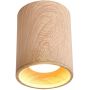 Lampa podsufitowa 1x15 W drewno 2277165 Candellux Tuba zdj.1