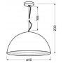 Lampa wisząca 3126392 Candellux Amalfi zdj.2