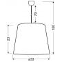 Lampa wisząca 3129867 Candellux Winter zdj.2