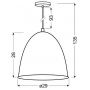 Lampa wisząca 3143184 Candellux Patch zdj.2