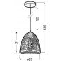 Lampa wisząca 3143306 Candellux Sfinks zdj.2