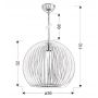 Lampa wisząca 3150345 Candellux Haga zdj.2