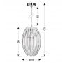 Lampa wisząca 3155043 Candellux Abuko zdj.2