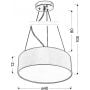 Lampa wisząca 3167739 Candellux Kioto zdj.2