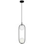 Lampa wisząca 2x28 W czarny 3210155 Candellux Cordel zdj.1