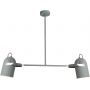 Lampa podsufitowa 2x40 W szary 3266510 Candellux Gray zdj.1