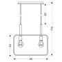 Lampa wisząca 3273518 Candellux Frame zdj.2