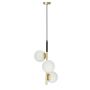 Lampa wisząca 3x15 W złoty 3301276 Candellux Duo zdj.1