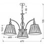 Lampa wisząca 3313842 Candellux Austin zdj.2