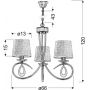 Lampa wisząca 3321663 Candellux Arnika zdj.2