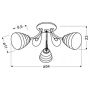 Lampa podsufitowa 3363847 Candellux Simpli zdj.2