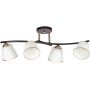 Lampa podsufitowa 4x40 W biała 3422646 Candellux Greco zdj.1