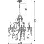 Lampa wisząca 3508575 Candellux Aurora zdj.2