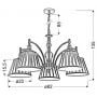 Lampa wisząca 3513859 Candellux Austin zdj.2