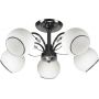 Lampa podsufitowa 5x40 W biała 3522554 Candellux Graphite zdj.1