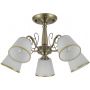 Lampa podsufitowa 5x40 W biała 3526583 Candellux Losanna zdj.1