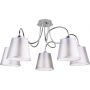 Lampa podsufitowa 5x40 W chrom 3570753 Candellux Luk zdj.1