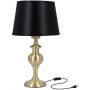 Lampa stołowa 1x60 W złoty 4109227 Candellux Prima zdj.1