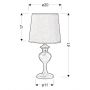 Lampa stołowa 4111725 Candellux Berkane zdj.2