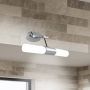 Kinkiet 2x40 W biały-chrom 2227859 Candellux Jadet zdj.4