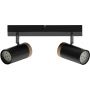 Lampa podsufitowa 2x15 W czarna 9213712 Candellux Lagos zdj.1