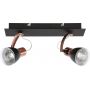 Lampa podsufitowa 2x50 W czarna 9237442M Candellux Markus zdj.1