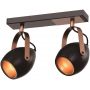 Lampa podsufitowa 2x40 W czarny 9281797 Candellux Anica zdj.1