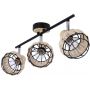 Lampa podsufitowa 3x40 W czarna 9312227 Candellux Tajga zdj.3