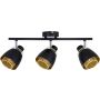 Lampa podsufitowa 3x40 W czarna 9313767 Candellux Aleksandria zdj.1