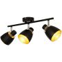 Lampa podsufitowa 3x40 W czarna 9313767 Candellux Aleksandria zdj.5