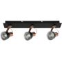 Lampa podsufitowa 3x50 W czarna 9335608M Candellux Markus zdj.1