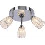 Lampa podsufitowa 3x15 W chrom 9813408 Candellux Shiba zdj.4