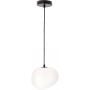 Lampa wisząca 1x40 W biała-czarna 3135134 Candellux Stones zdj.1