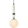 Lampa wisząca 1x40 W biała P01336BK CosmoLight La Spezia zdj.1