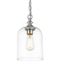 Lampa wisząca 1x40 W chrom P01971CH CosmoLight Prague zdj.1