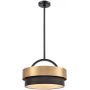 Lampa wisząca 4x40 W czarna P04760BR CosmoLight Coburg zdj.1