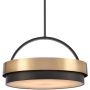 Lampa wisząca 6x40 W czarna P06753BR CosmoLight Coburg zdj.3