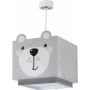 Lampa wisząca 1x60 W szary/popielaty 64572 Dalber Little Teddy zdj.1