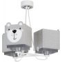 Lampa wisząca 3x60 W szary/popielaty 64577 Dalber Little Teddy zdj.1