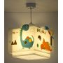 Lampa wisząca 1x60 W biała 73452 Dalber Dinos zdj.3