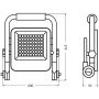 Naświetlacz 30 W 4000k FL6530W DPM zdj.2