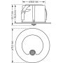 Lampa przypodłogowa 1x1.2 W czarna YCB178BPIR DPM zdj.2