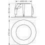 Lampa przypodłogowa 1x1.2 W srebrna YCB178S DPM zdj.2