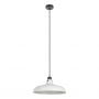 Lampa wisząca 1x60 W czarna-szary/popielaty 43825 Eglo Matlock zdj.1