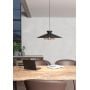 Lampa wisząca 1x40 W czarna-miedź 43885 Eglo Grizedale zdj.5