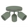 Lampa podsufitowa 3x40 W zielona 44134 Eglo Tilston zdj.1