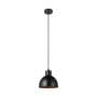 Lampa wisząca 1x60 W czarna-miedź 49238 Eglo Truro zdj.3
