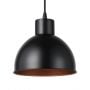 Lampa wisząca 1x60 W czarna-miedź 49238 Eglo Truro zdj.4