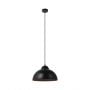 Lampa wisząca 1x60 W czarna-miedź 49247 Eglo Truro zdj.3