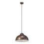 Lampa wisząca 1x60 W miedź 49248 Eglo Truro zdj.1